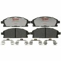 R/M Brakes BRAKE PADS OEM OE Replacement Hybrid Technology Includes Mounting Hardware EHT855H